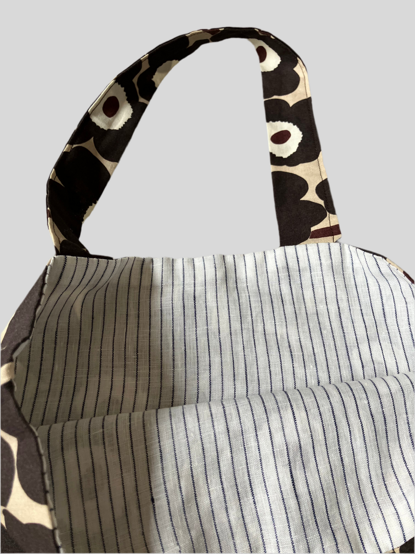 marimekko unikko tote bag(light brown)