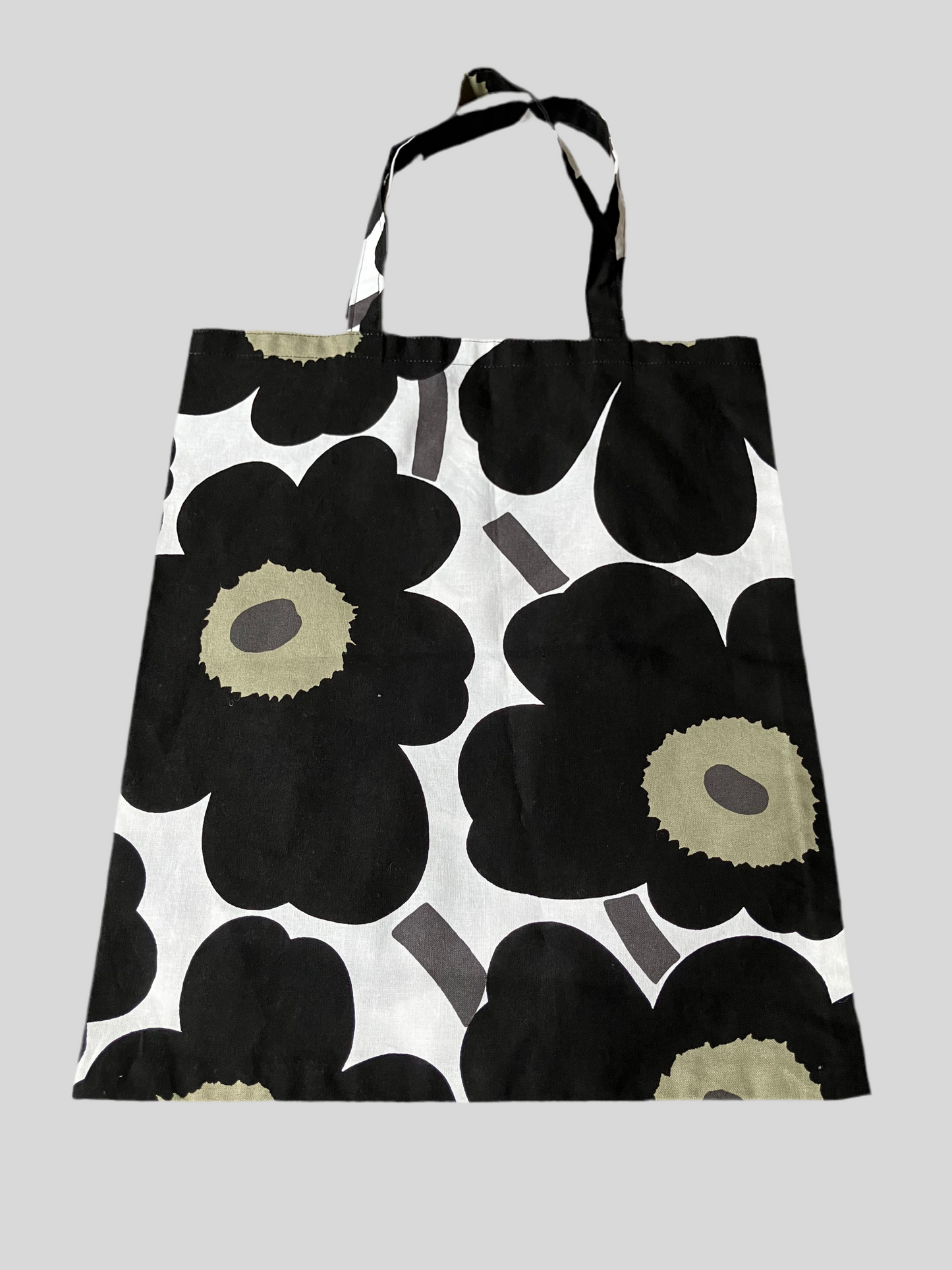 marimekko unikko tote bag(brown)