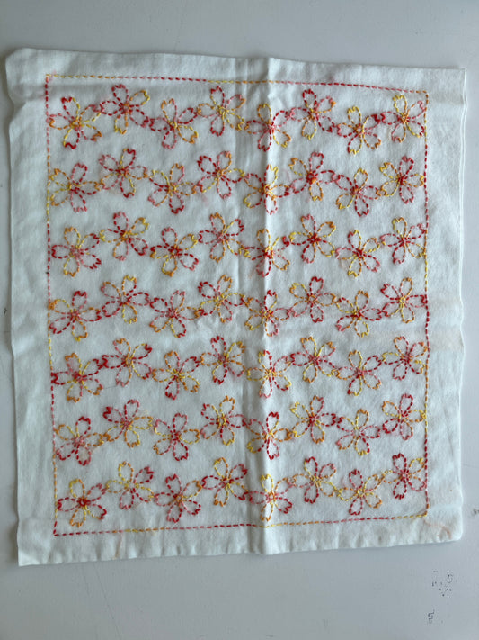 Sashiko(cotton dishcloth)
